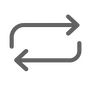 Swap icon – Jared Campbell PT Derby Swap icon symbolising repeatable training with Derby personal trainer Jared Campbell